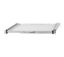 Stalflex 19" Pull-out shelf for keyboard and mouse  350mm  Gray RSR19-1U-350G-KM
