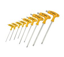 Klucze Torx typu "T" T10-T50, zestaw 9 szt.