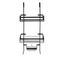 Półka prysznicowa zawieszana- czarna