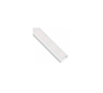 Aluminum profile with white cover for LED strip, white, surface LINE MINI 3m