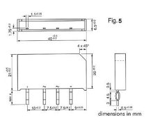 BRIDGE RECTIFIER 250V-3.7A (B250-C3700/2200)