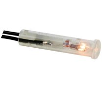 ROUND 7mm PANEL CONTROL LAMP 12V CRYSTAL