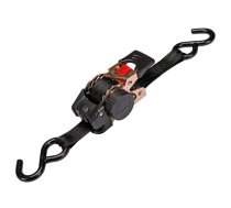 RETRACTABLE RATCHET TIE-DOWN - 300 kg - 3 m x 25 mm