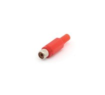 RCA PLUG FEMALE - RED