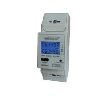 SINGLE PHASE - DUAL MODULE DIN RAIL MOUNT kWh METER - FOR PROFESSIONAL USE