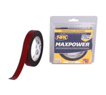 Max Power Outdoor mounting tape - black 19mm x 5m