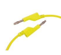 MEASURING LEAD 4mm 50cm / YELLOW (MLN-SIL / 1)