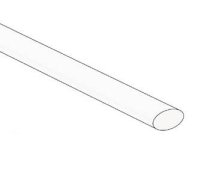 SHRINKABLE TUBE 6.4mm - WHITE - 50 PCS