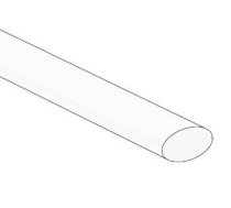 SHRINKABLE TUBE 9.5mm - WHITE - 25 PCS