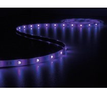 KIT WITH SOUND-CONTROLLED FLEXIBLE LED STRIP, CONTROLLER AND POWER SUPPLY - RGB - 150 LEDs - 5 m - 12 VDC