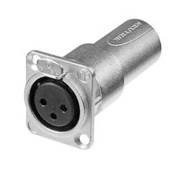 NEUTRIK - XLR FEMALE-MALE FEEDTHROUGH ADAPTER FOR PANEL MOUNT