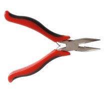 HALFROUND NOSE PLIERS WITH SIDE CUTTERS