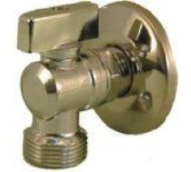 Elbow ball valve 1/2''-3/4'' with lockshield