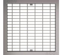 ACO Europoint mesh grating,galvanized steel, B125