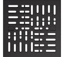 ACO Self Europoint plastic grate Microgrip B125