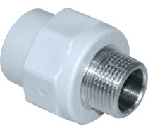 PP-R Threaded coupling Ø20-1/2'' F-M Pipelife