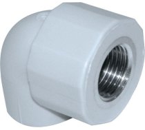 PP-R Threaded elbow Ø20-1/2'' F-F 90° Pipelife