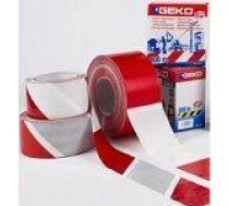 Barrier Tape 70x100 White/Red GEKO