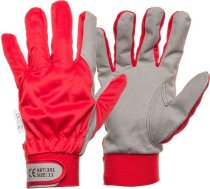 Gloves synthetic leather with clip 11. size