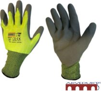 KNITTED GLOVES WITH SOFT LATEX COATING