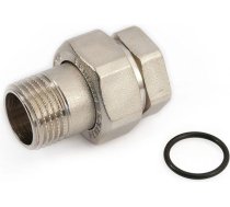 Straight o-ring connector MF 1/2'', chrome plated