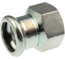 Press female connector,KAN-therm Inox 15x½"