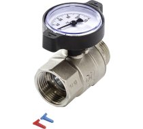 TECEfloor ball valve with thermometer 1''