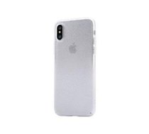 Back panel cover Devia Apple iPhone X Amber case White