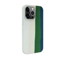 Back panel cover Evelatus Apple iPhone 14 Pro Silicone case Multi-Colored Green