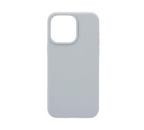Back panel cover Evelatus Apple iPhone 15 Pro Premium Magsafe Soft Touch Silicone Case New Function Grey Blue