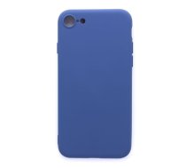 Back panel cover Evelatus Apple iPhone 7/8/SE2020/SE2022 Nano Silicone Case Soft Touch TPU Dark Blue