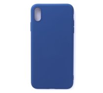 Back panel cover Evelatus Apple iPhone X/Xs Nano Silicone Case Soft Touch TPU Dark Blue