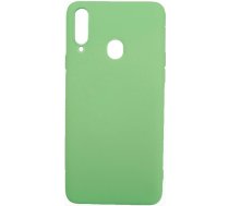Back panel cover Evelatus Samsung Galaxy A20s Nano Silicone Case Soft Touch TPU Green