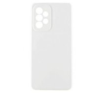 Back panel cover Evelatus Samsung Galaxy A73 5G Premium Soft Touch Silicone Case White