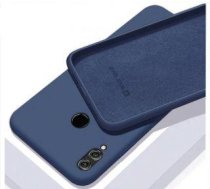Back panel cover Evelatus Samsung Galaxy S10 Nano Silicone Case Soft Touch TPU Dark Blue