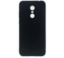 Back panel cover Evelatus Xiaomi Redmi 5 Plus Nano Silicone Case Soft Touch TPU Black