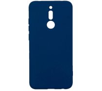 Back panel cover Evelatus Xiaomi Redmi 8 Nano Silicone Case Soft Touch TPU Blue