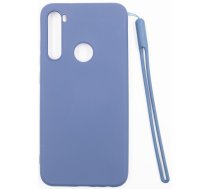 Back panel cover Evelatus Xiaomi Redmi Note 8 / Redmi Note 8 2021 Nano Silicone Case Soft Touch TPU Dark Blue