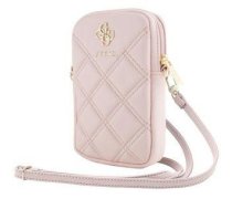 Back panel cover Guess  Guess Torebka GUWBZPSQSSGP różowy/pink Zip Quilted 4G