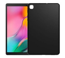 Back panel cover Hurtel  Samsung Tab S9+ Silicone Slim Case - Black