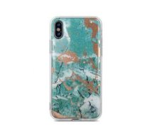 Back panel cover iLike Apple iPhone X / iPhone XS Marmur case Green