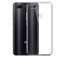 Back panel cover iLike Xiaomi Mi 8 Lite Ultra Slim 0,5 mm TPU case Transparent