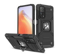 Back panel cover Wozinsky  Wozinsky Ring Armor Tough Hybrid Case Cover + Magnetic Mount Mi Poco M4 Pro 5G / Redmi Note 11 5G (China) / Redmi Note 11T 5G / Redmi Note 11S 5G black