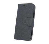 Book case GreenGo Universal Fancy Smart Universal 5.5 Silicon Case Black