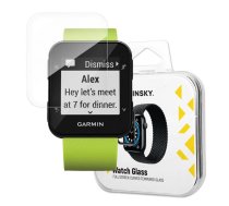 Protective glass Wozinsky  Wozinsky Full Glue Tempered Glass Tempered Glass For Garmin Forerunner 35 9H Full Screen Cover With Black Frame