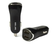 Auto charger Beline  Beline Ład. sam. 2xUSB 2,1A czarna /black (only head)