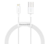 Cable Baseus  CABLE LIGHTNING TO USB 2M/WHITE CALYS-C02