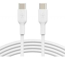 Cable Belkin  BOOST CHARGE CAB003bt2MWH USB-C to USB-C, 2 m, White