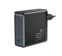 Cable Joyroom  GaN 140W fast charger 3 x USB-C / USB-A Joyroom JR-TCG05EU - black + USB-C - USB-C 240W 1.2m cable