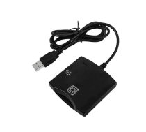 Converter CP  CP ID1 2in1 USB 2.0 ID Card reader with SIM Card slot 80cm Cable (6.5x6cm) Black